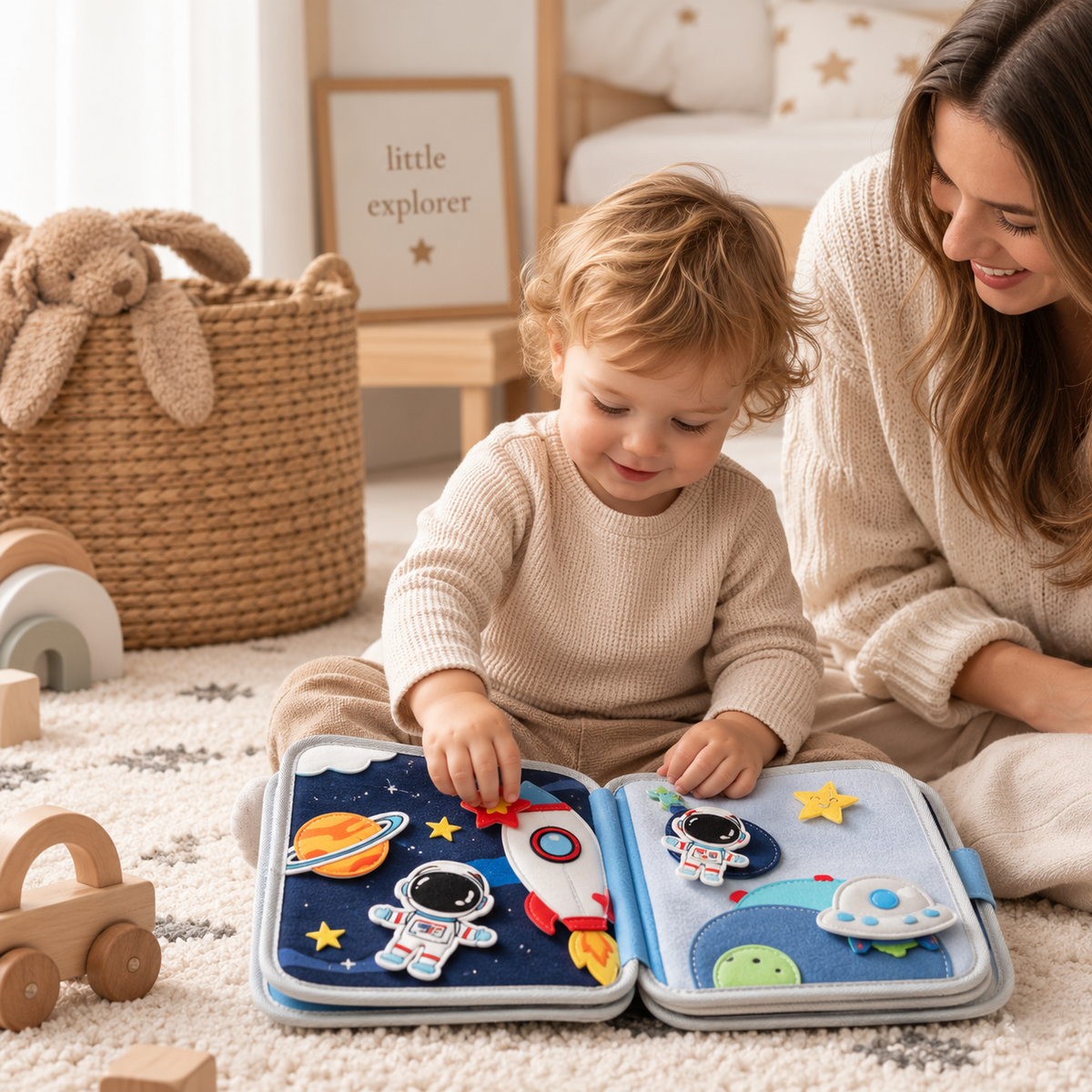 SpaceStory | Montessori activiteitenboek met ruimtethema