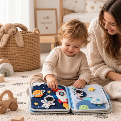 SpaceStory | Montessori activiteitenboek met ruimtethema