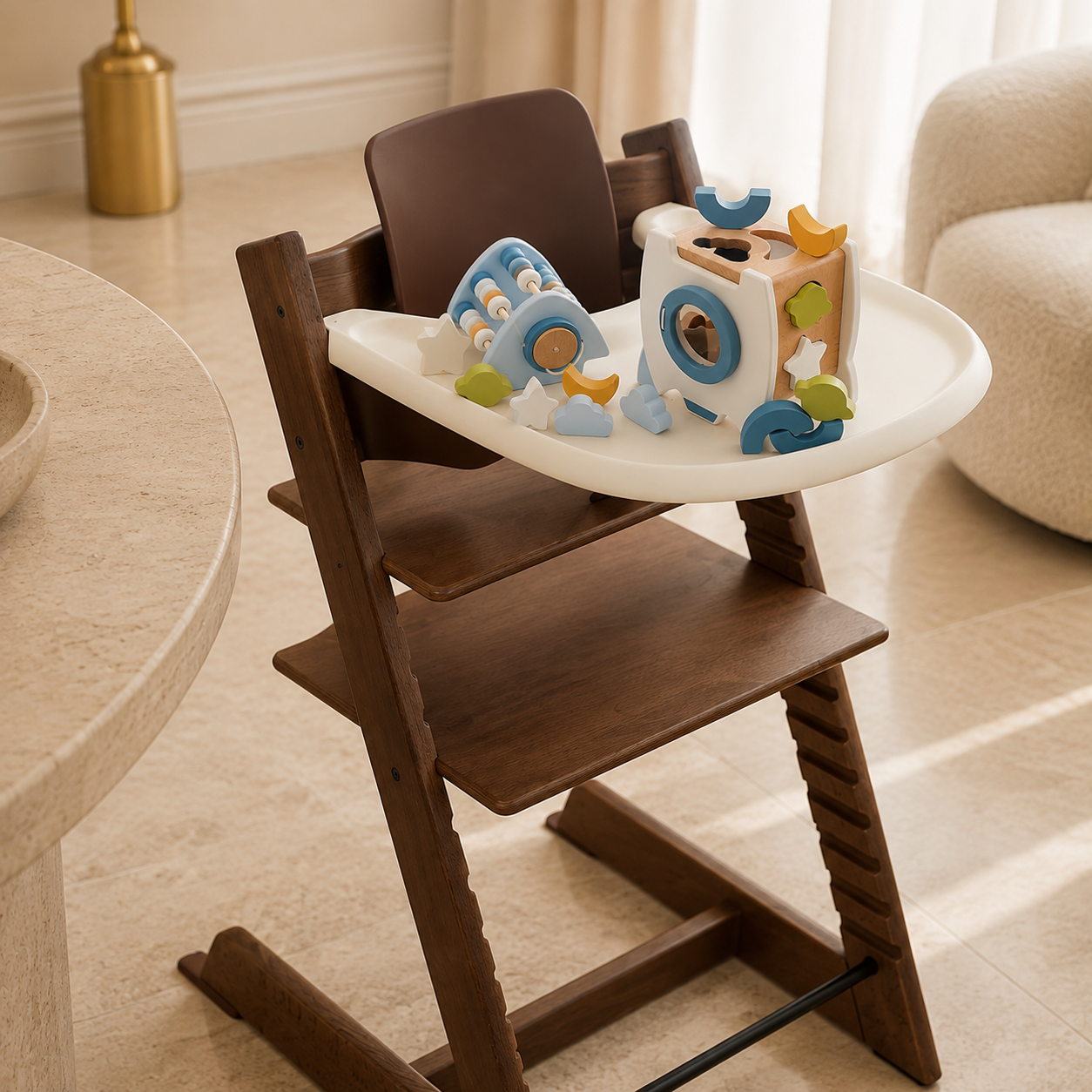 RocketTale | Houten raketpuzzel & activiteitenspeelgoed