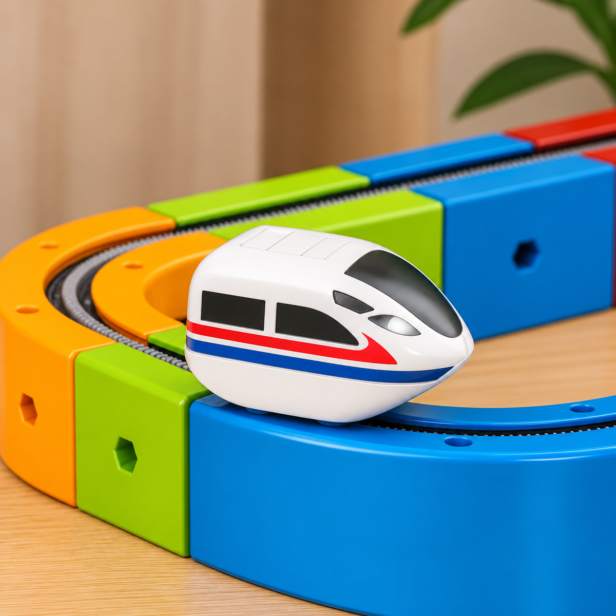 RailMagic | Magische kubusvormige trein rails