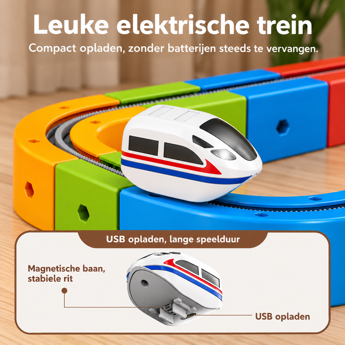 RailMagic | Magische kubusvormige trein rails