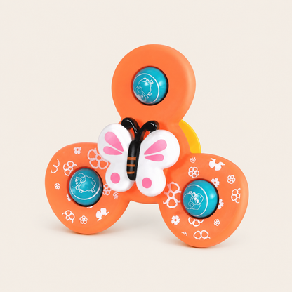 SpinnyBuddies | Educatieve Zuignap Bad- & Raamspinners