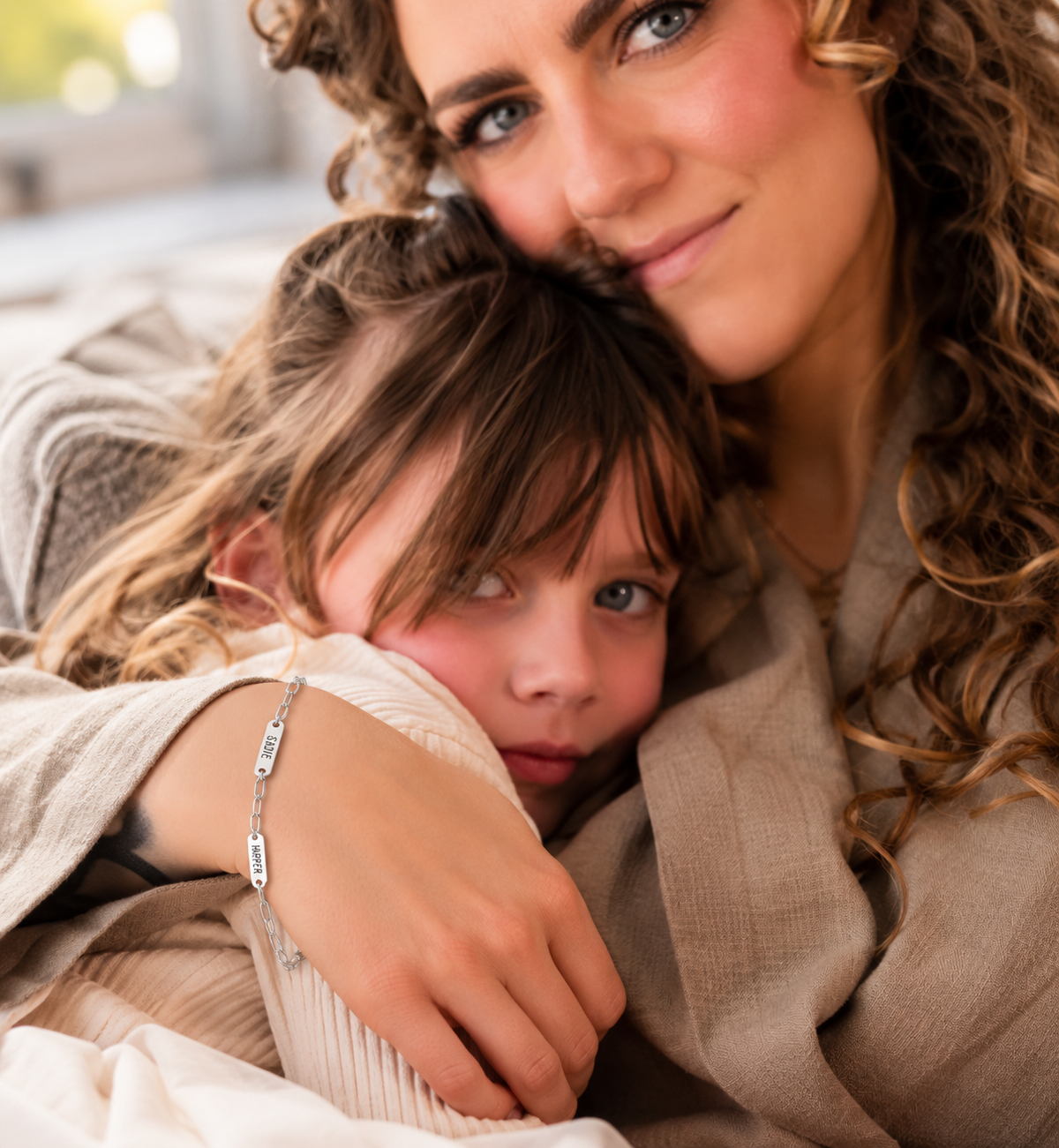 Amori | Gepersonaliseerde armband met gegraveerde namen