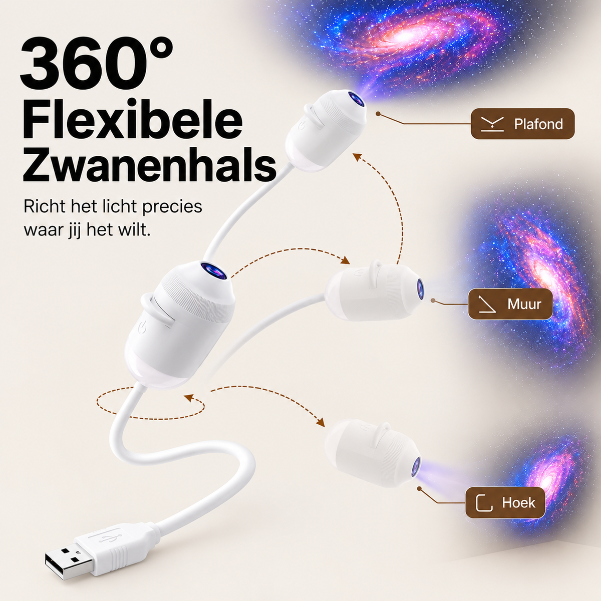 DreamSky | Magische led galaxy projector