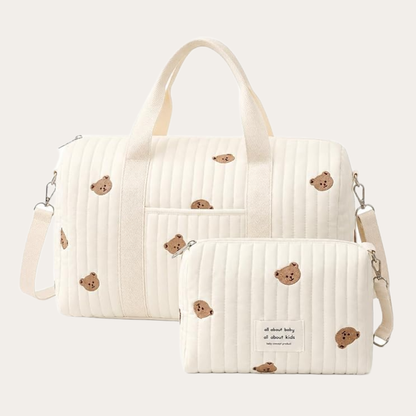 CloudCuddle | Luxe Katoenen Luiertas & Reistas