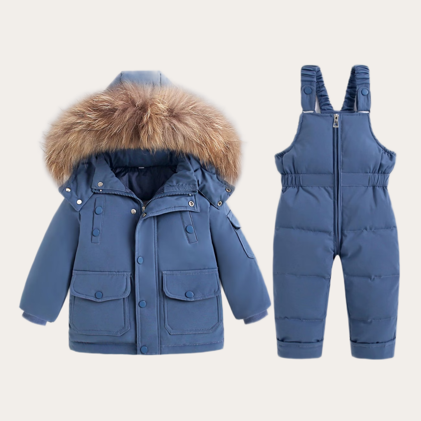 SnowCuddle | Warme winterset met jas & tuinbroek
