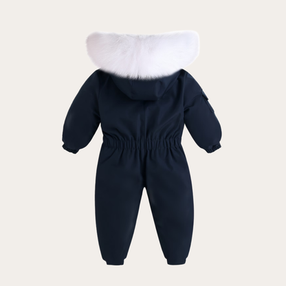 SnowHaven | Warme gevoerde winteroverall met capuchon