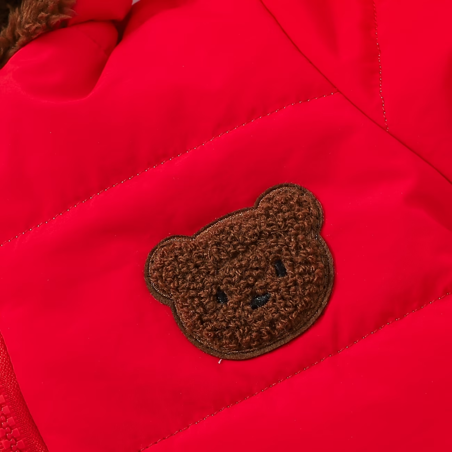 SnowNest | Warme teddygevoerde winteroverall met capuchon