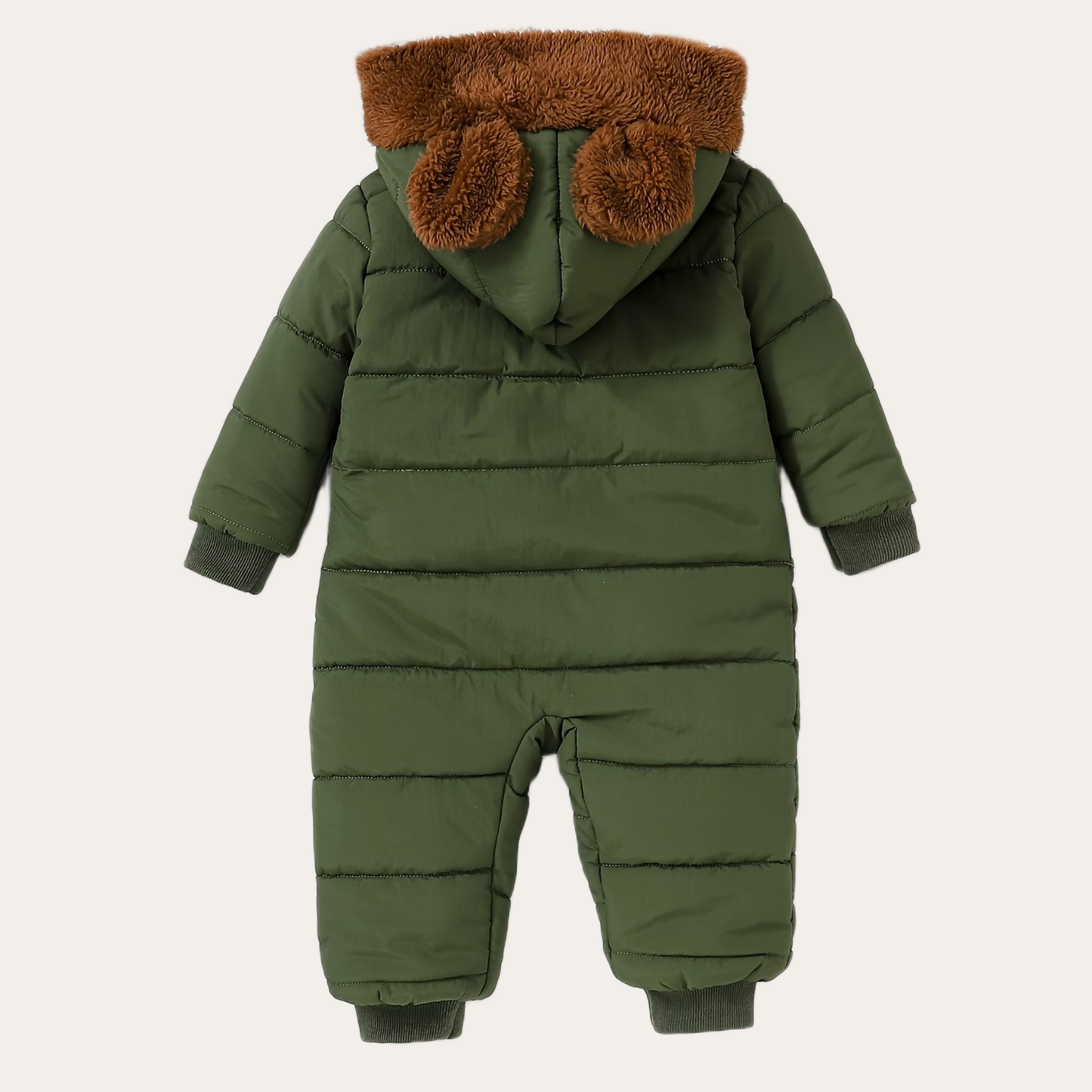 SnowNest | Warme teddygevoerde winteroverall met capuchon