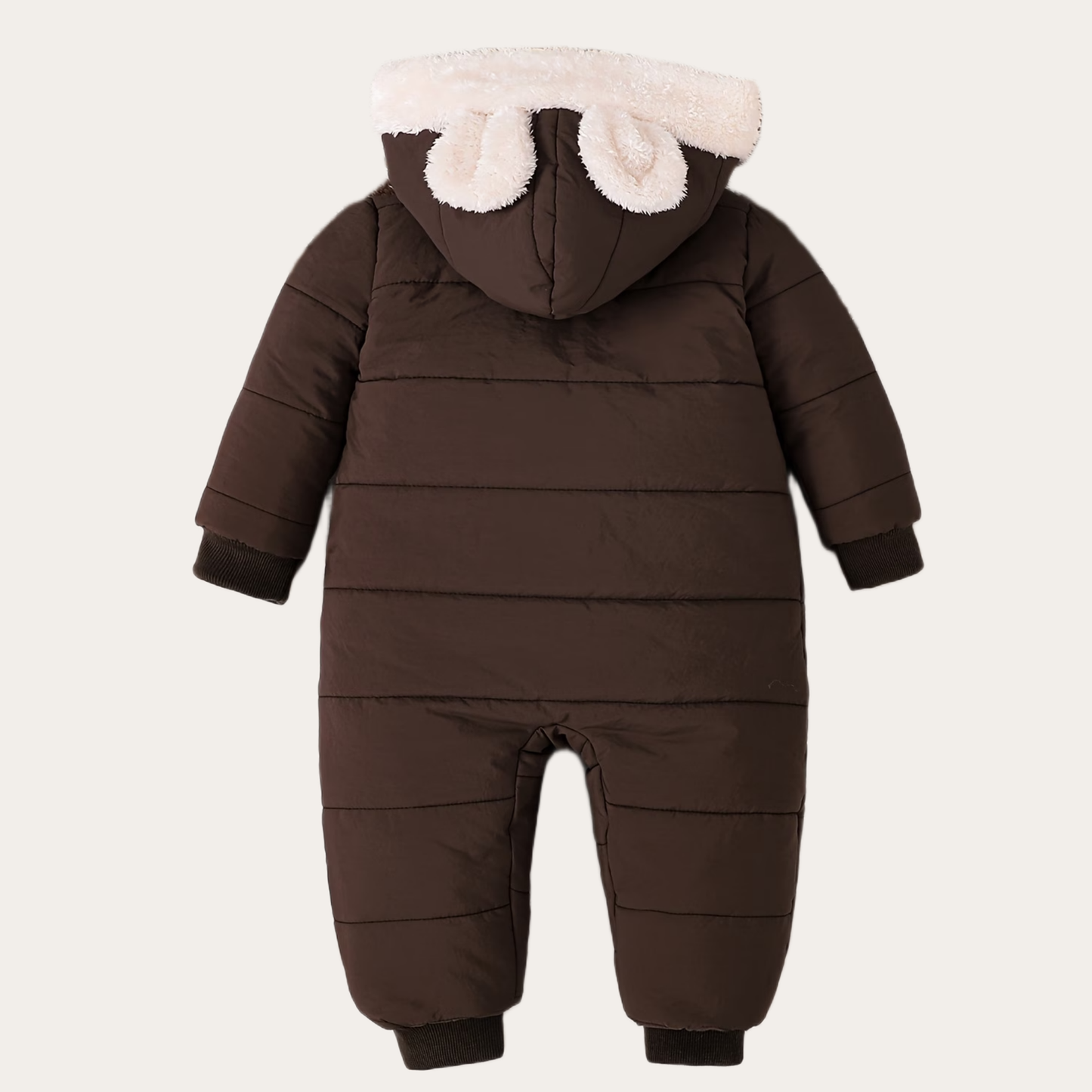 SnowNest | Warme teddygevoerde winteroverall met capuchon