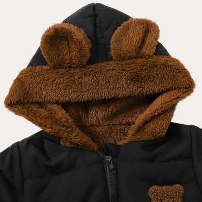 SnowNest | Warme teddygevoerde winteroverall met capuchon