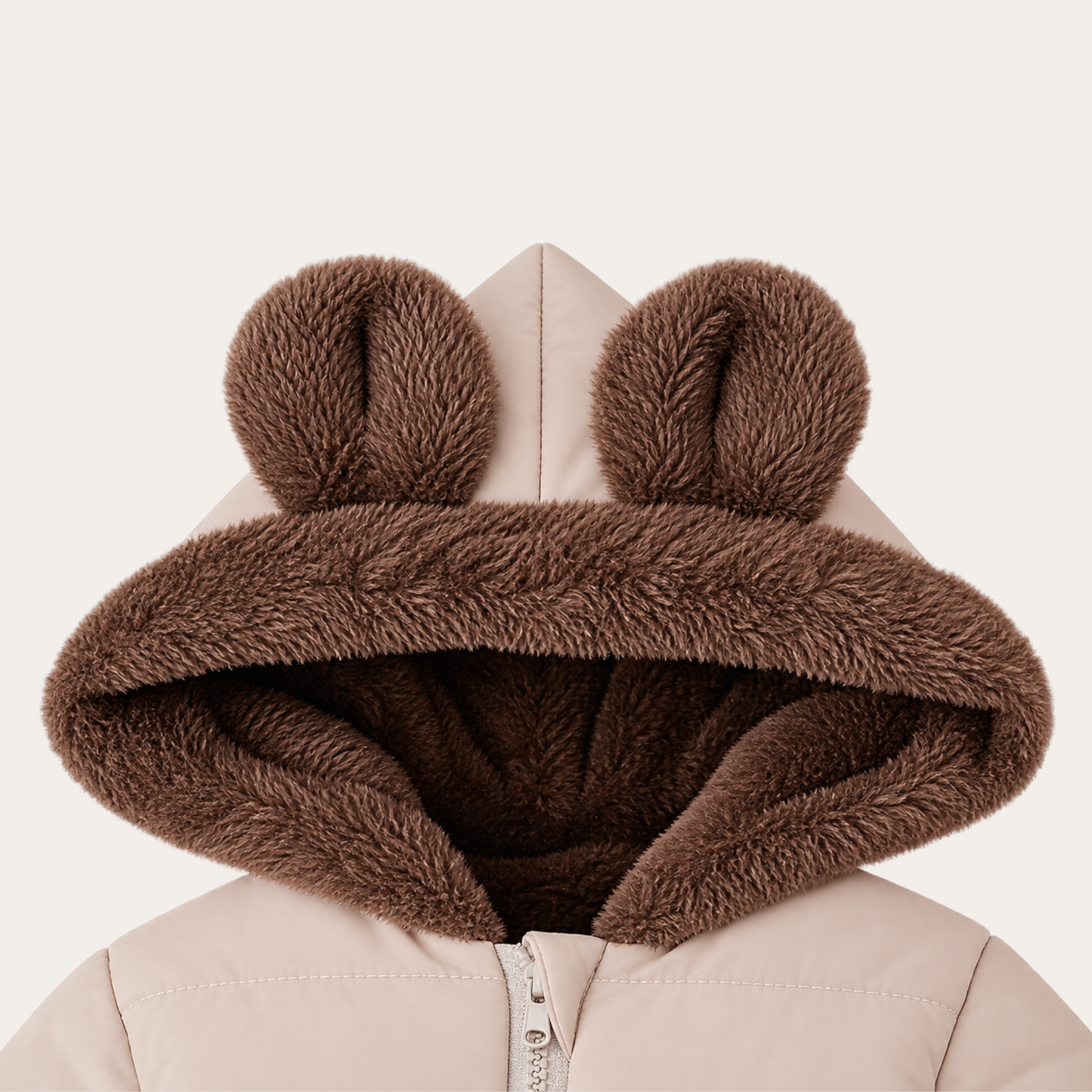 SnowNest | Warme teddygevoerde winteroverall met capuchon