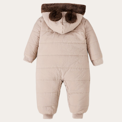 SnowNest | Warme teddygevoerde winteroverall met capuchon