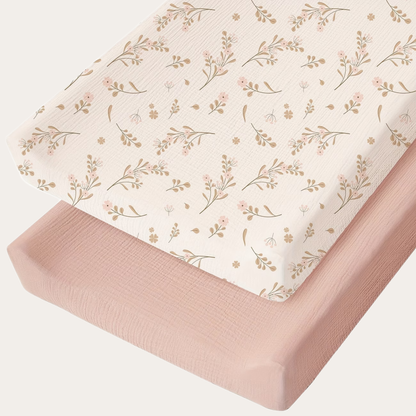 PureDream Print | Premium Hydrofiele Hoeslakens (2-delige Set)