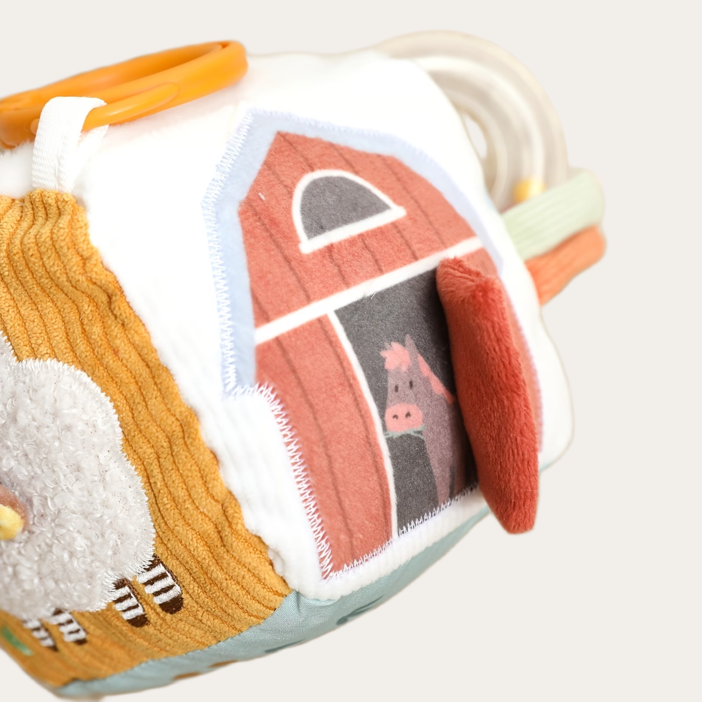 SoftCube | Zacht sensorisch activiteitenkubus voor baby’s