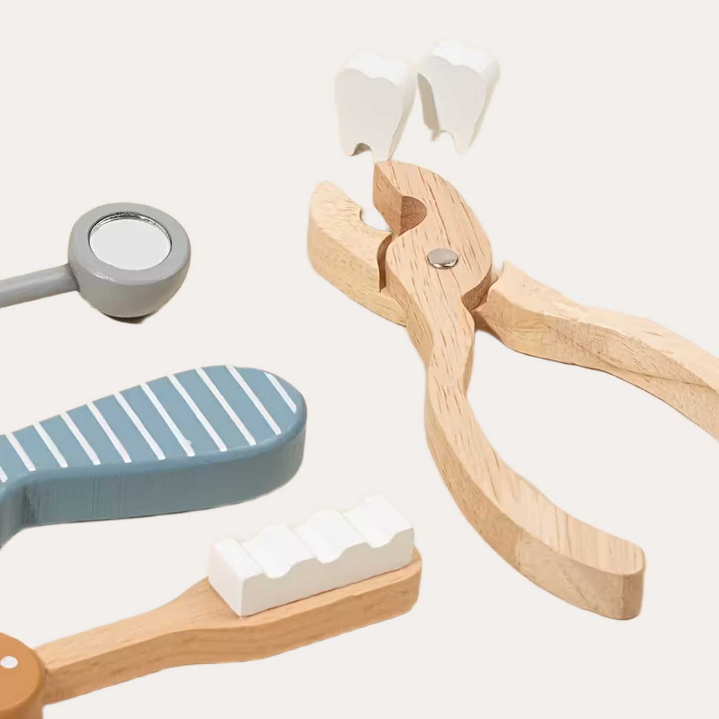ToothTale | Houten Tandarts Speelset voor Kinderen