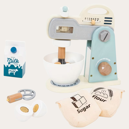 MixieDream | houten keukenmixer speelset voor kinderen