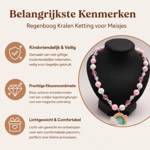 SparkleMagic | Regenboog & Eenhoorn Sieradenset