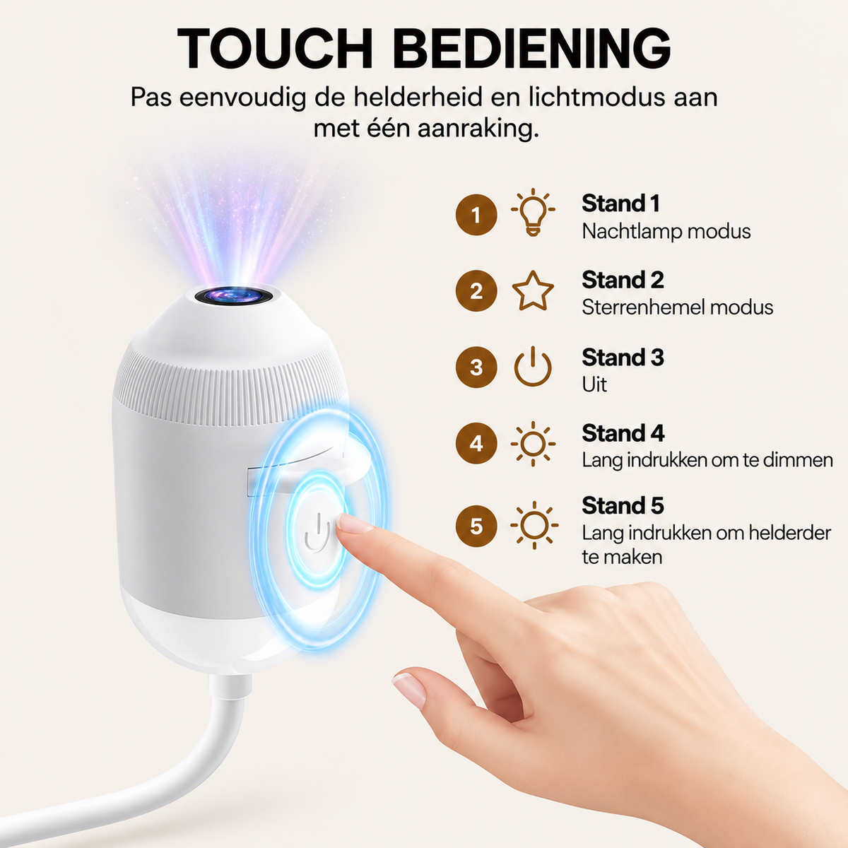 DreamSky | Magische led galaxy projector